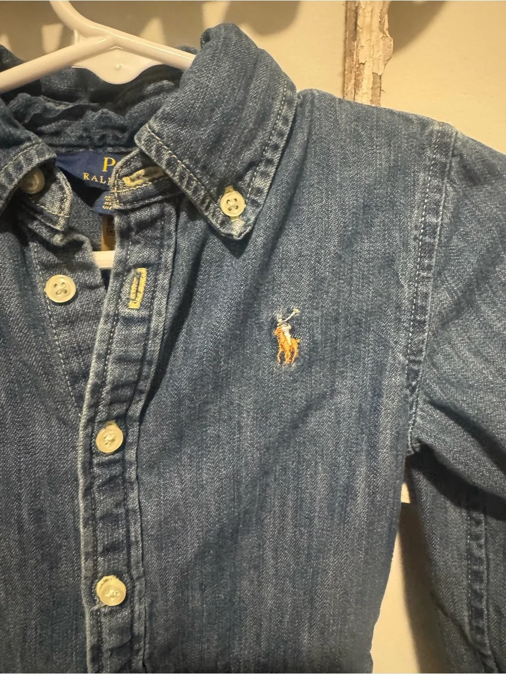 Ralph Lauren Denim Dress in Blue